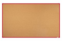boardOK Korková nástěnka s červeným rámem 200 x 120 cm