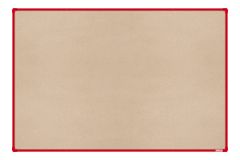 boardOK Textilní nástěnka s červeným rámem 180 x 120 cm