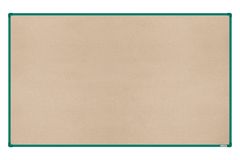 boardOK Textilní nástěnka se zeleným rámem 200 x 120 cm