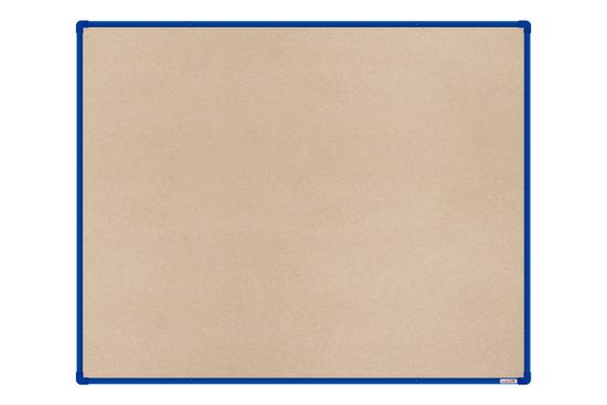 boardOK Textilní nástěnka s modrým rámem 150 x 120 cm