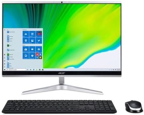 Domácí kancelářský počítač All-in-One Acer Aspire C24-1650 klávesnice monitor myš počítač v jednom