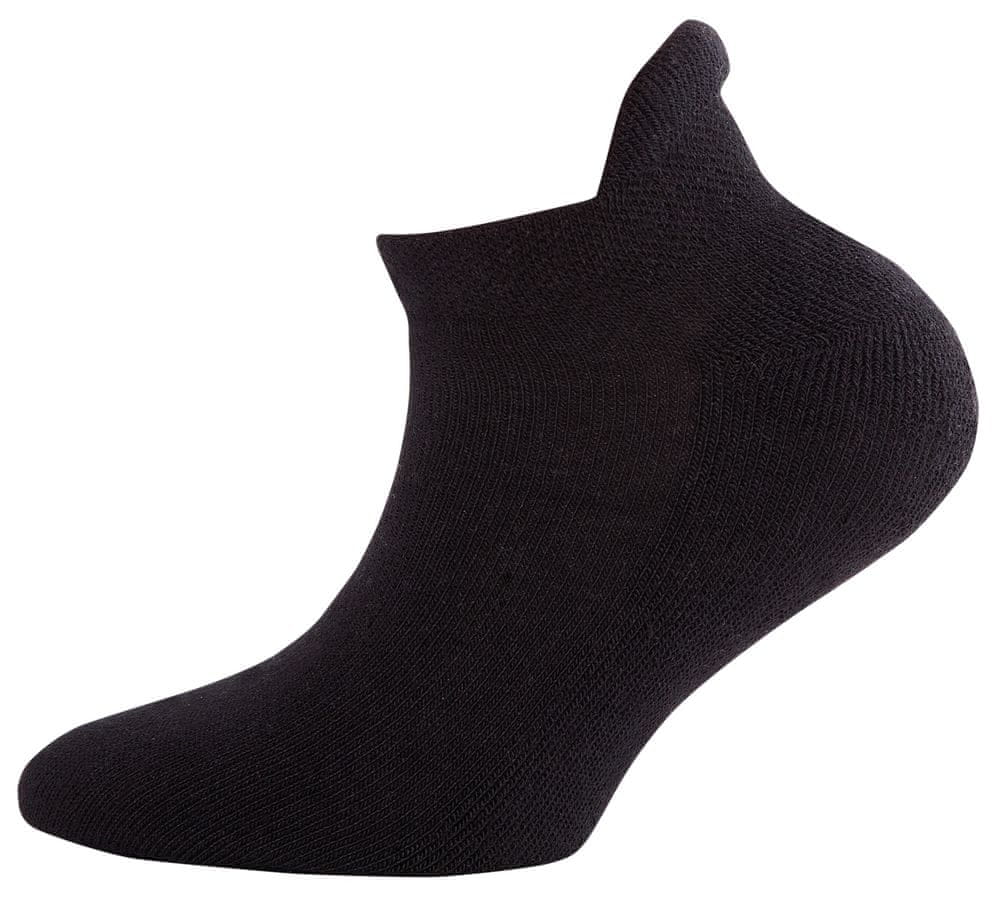 EWERS dětské nízké froté ponožky s technologií Coolmax® 201601_1 27-30 černá
