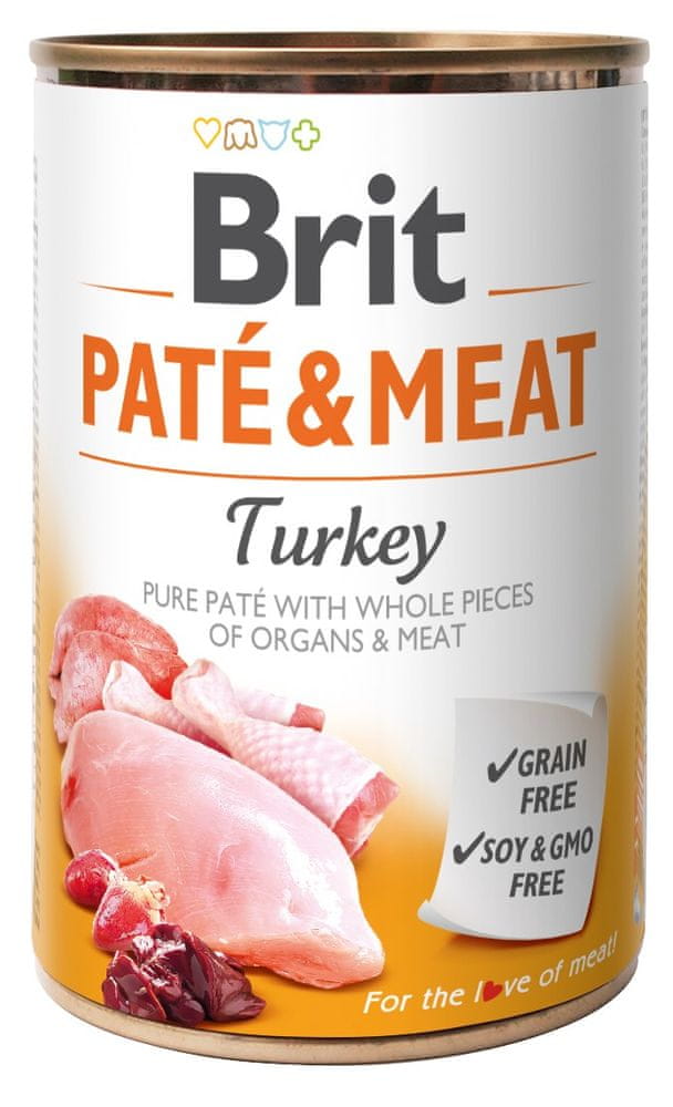 Levně Brit Paté & Meat Turkey 6x400g