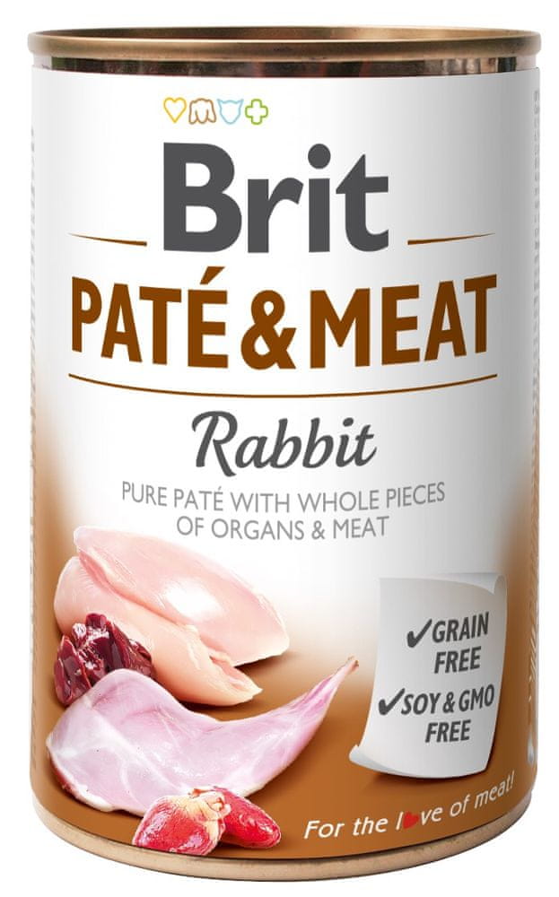 Levně Brit Paté & Meat Rabbit 6x400g