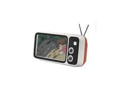 Alum online Držák mobilního telefonu s vestavěným reproduktorem - RetroTV