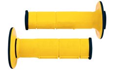 RTECH gripy Racing (dvouvrstvé, měkké), RTECH (žluto-černé, pár, délka 116 mm) R-MPRNRGI0015