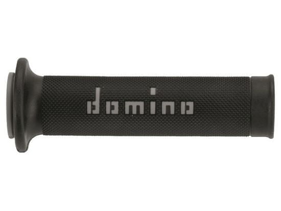 Domino gripy A010 (road) délka 120 + 125 mm, DOMINO (černo-šedé) A01041C5240B7-0