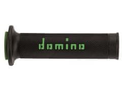 Domino gripy A010 (road) délka 120 + 125 mm, DOMINO (černo-zelené) A01041C4440B7-0