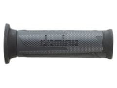 Domino gripy A350 (scooter/road) délka 120 mm, DOMINO (antracitovo-černé) A35041C4070C7-0