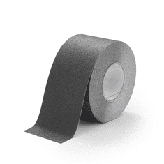 PROTISKLUZU Protiskluzová páska odolná chemikáliím 100 mm x 18,3 m - hrubozrnná, černá