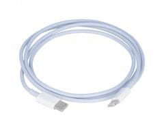 TopQ Datový kabel Super Flash Charge USB-C - Lightning 1 m bílý 5A 60168