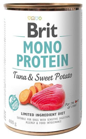 Levně Brit Mono Protein Tuna & Sweet Potato 6x400g