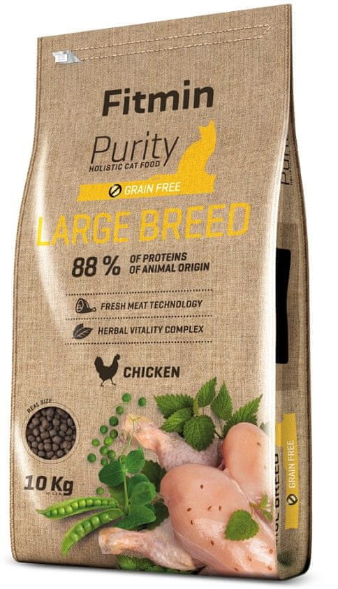 Fitmin cat Purity Large Breed - 10 kg