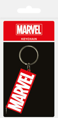 Klíčenka Marvel - Logo / gumová