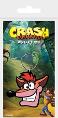 Klíčenka Crash Bandicoot - extra life / gumová