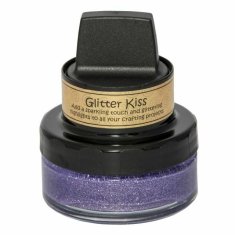 Kraftika Třpytivý lesk glitter kiss (50ml) lavender