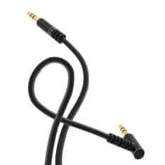 DUDAO L11 audio kabel 3.5mm mini jack 1m, černý
