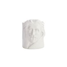 Balvi Stojánek na tužky Albert Einstein 27220, keramika, v.11,5 cm, bílý
