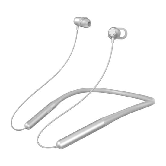 DUDAO Sport Wireless bezdrátové sluchátka do uší, stříbrné