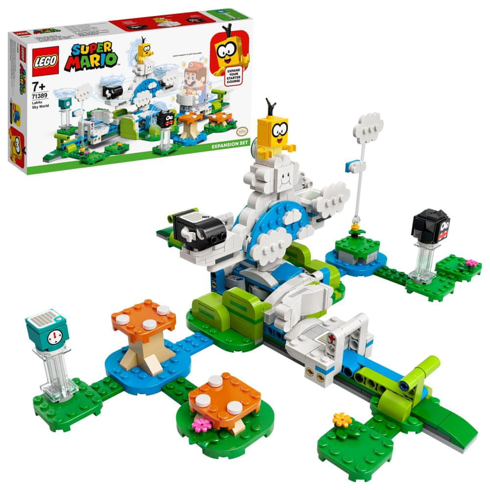 LEGO Super Mario™ 71389 Lakitu a svět obláčků – rozšiřující set