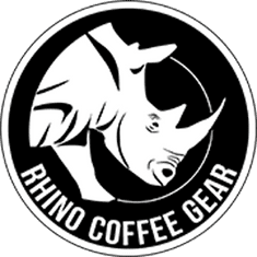 Rhinowares Konvička na šlehání mléka 360 ml teflon černá