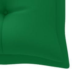 Vidaxl Poduška pro závěsné houpací křeslo zelená 180 cm textil