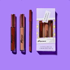 Makeup Revolution Dárková sada dekorativní kosmetiky na rty X Friends Monica (Lip Kit)