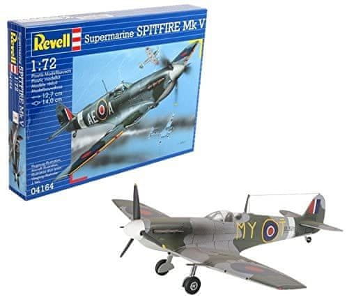 Levně Revell ModelKit letadlo 04164 - Spitfire Mk.V (1:72)