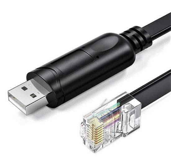 W-STAR W-Star Redukce USB/RJ45, 1,5m, console cable RS232, CCRJ45RS232