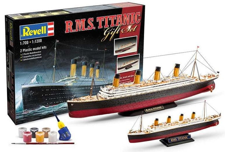 Levně Revell Gift Set 05727 Titanic (1:700 + 1:1200)