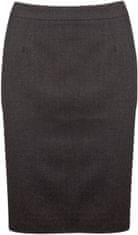 Kariban Dámská kostýmková sukně s elastanem - tužková sukně Kariban, Velikost 40, Barva Černá