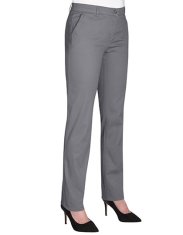 BROOK TAVERNER Dámské kalhoty Houston elastické Slim fit Chino Brook Taverner Běžná délka 73 cm, Velikost 36, Barva Béžová