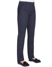 BROOK TAVERNER Dámské kalhoty Houston elastické Slim fit Chino Brook Taverner Běžná délka 73 cm, Velikost 36, Barva Béžová