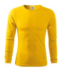 Malfini Pánské triko dlouhý rukáv 100% bavlna, Velikost M, Barva Tyrkysová