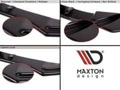 Maxton Design spoiler pod přední nárazník pro Audi A5 8T, černý lesklý plast ABS