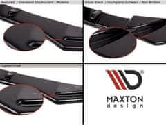 Maxton Design spoiler pod přední nárazník ver.3 pro Volkswagen Arteon, černý lesklý plast ABS