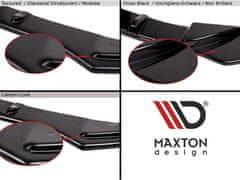 Maxton Design boční difuzory pod zadní nárazník pro Peugeot 308 Mk 2 GT, černý lesklý plast ABS