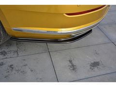 Maxton Design boční difuzory pod zadní nárazník pro Volkswagen Arteon, černý lesklý plast ABS