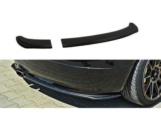Maxton Design spoiler pod zadní nárazník pro Škoda Fabia RS Mk1, černý lesklý plast ABS