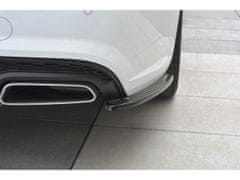 Maxton Design boční difuzory pod zadní nárazník pro Audi A6 C7 FL, černý lesklý plast ABS