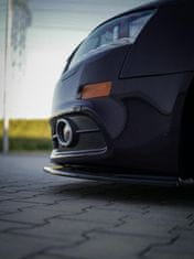 Maxton Design spoiler pod přední nárazník pro Audi A6 C6 FL, černý lesklý plast ABS