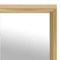 Vidaxl Zrcadlo zlaté 50 x 50 cm