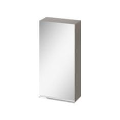 CERSANIT Zrcadlová skříňka virgo 40 šedý dub s chromovými úchyty (S522-011)