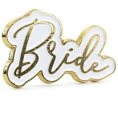 Brož pro budoucí nevěstu - Bride - Rozlučka se svobodou