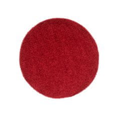 Chemex Koberec Tokyo Shaggy Soft Měkké Příjemné Na Dotek Kolo 6365A Fop Červená 100x100 cm
