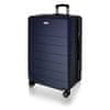 Cestovní kufr DE2966 modrý L 76x50x33 cm