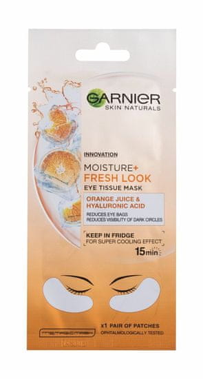 Garnier 1ks skin naturals moisture+ fresh look, maska na oči