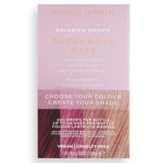 Tónovací kapky na vlasy Rainbow Drops 30 ml (Odstín Dusky Rose Rays)