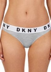 DKNY Dámské kalhotky DK4513, Sv. šedá, L