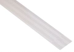 Greatstore Samolepící páska reflexní - 1 m x 5 cm, bílá